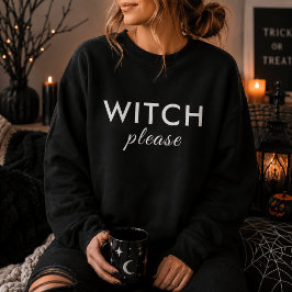 Moderne Hexe Bitte Halloween Shirt - Trendy T-Shir