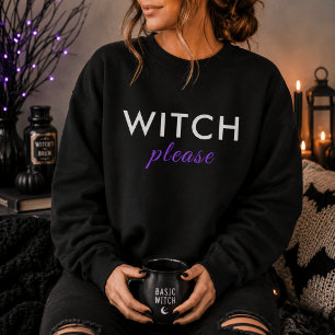 Moderne Hexe Bitte Halloween Shirt - Trendy T-Shir