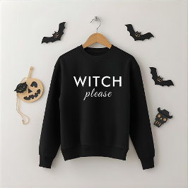 Moderne Hexe Bitte Halloween Shirt - Trendy T-Shir