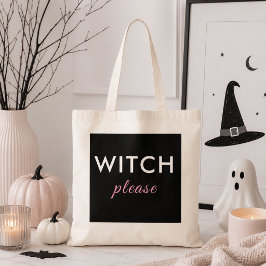 Moderne Hexe Bitte Halloween Tote Tasche - Trendy