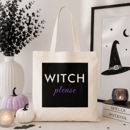 Moderne Hexe Bitte Halloween Tote Tasche - Trendy