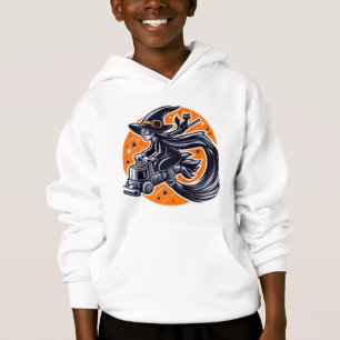 Moderne Hexe, Spooky Night: Eine Teechy Halloween- Hoodie