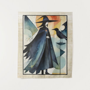 Moderne Hexen - ein abstraktes Kunstwerk 3 - Fan F Wandteppich