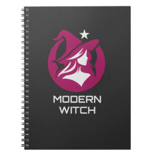Moderne Hexen-Pagan-Magie Notizblock