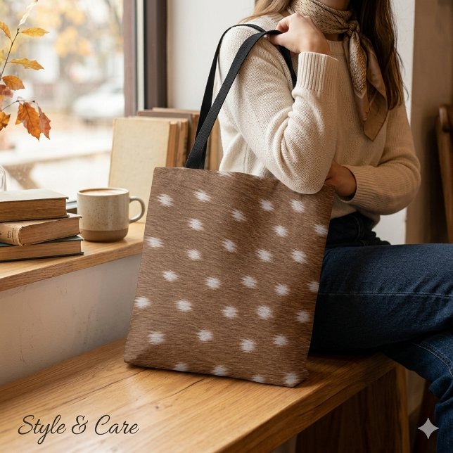 Moderne Hirschleder-Textur-Design Stilvoll Mittel Tasche (Modern Deer Skin Texture Design Stylish Medium Tote Bag)