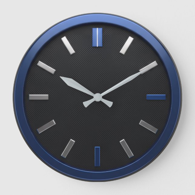 Moderne Hochwertige Wanduhr (Vorderseite)