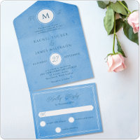 Moderne Hochzeit am Strand Blue Summer