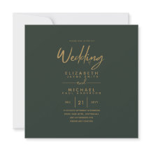 Moderne Hochzeit auf dem Grünen Platz