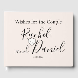 Moderne Hochzeit Gästebuch