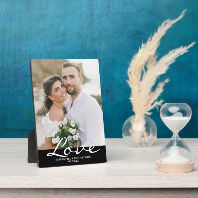 Moderne Hochzeit im Foto Fotoplatte (Seite)