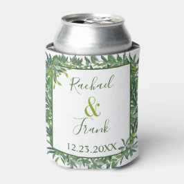 Moderne Hochzeit im Grünen Dosenkühler