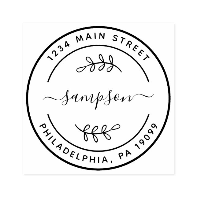 Moderne Hochzeit in der Geschäftsfamilie Gummistempel (Prägung)
