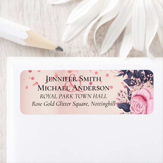 Moderne Hochzeit in Rosa (Insitu)