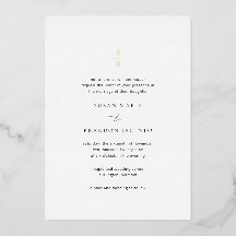 Moderne Hochzeit in Schwarz und Weiß