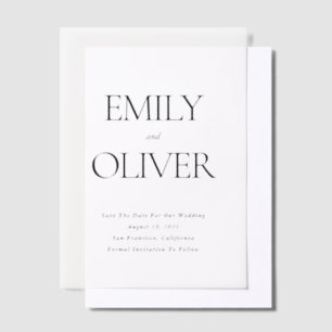 Moderne Hochzeit Minimalistischer Paare - Fotos mi