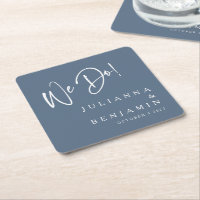 Moderne Hochzeit mit edlem, individuellem Schiefer