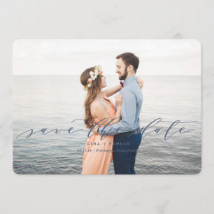 Moderne Hochzeit rettet die Termine Save The Date