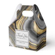 Moderne Hochzeit von Gold & Gray Agate Geode