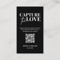 Moderne Hochzeiten erfassen den QR-Code der Liebe