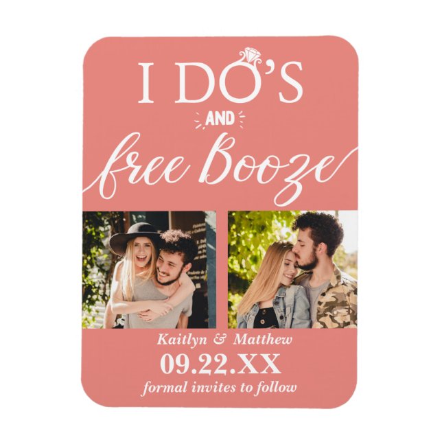 Moderne Hochzeiten kostenlos anschieben - Das Datu Magnet (Vertikal)