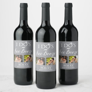 Moderne Hochzeiten kostenlos anschieben - Das Datu Weinetikett