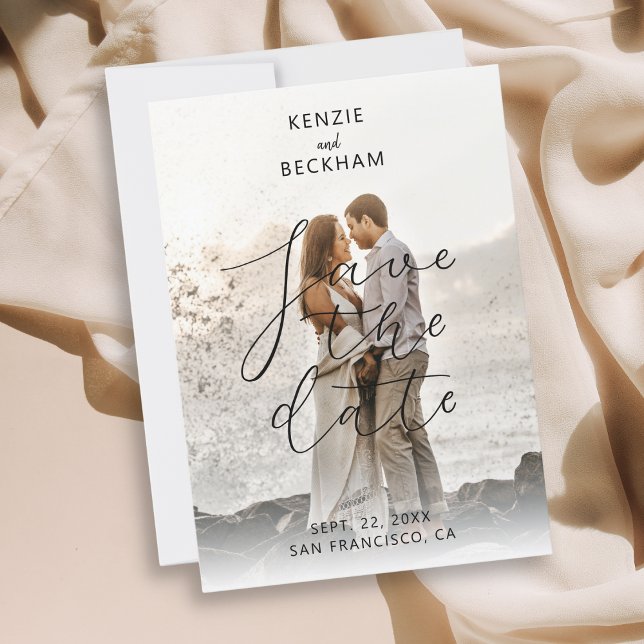 Moderne Hochzeiten speichern die Date Fotos Kallig (Von Creator hochgeladen)