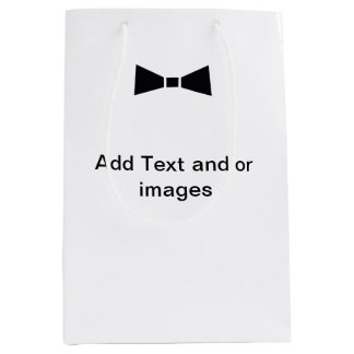 Moderne Hochzeitsfeier mit angepasster Tasche - Hi Mittlere Geschenktüte