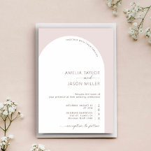 Moderne Hochzeitsfeier mit minimalistischem Foto