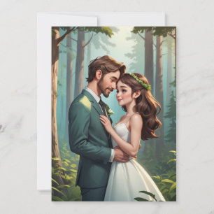 moderne Hochzeitsfeier nach einer heimlichen Hochz Einladung