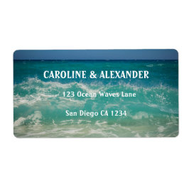 Moderne Hochzeitsfeiern im Sunset Ocean Water Trop