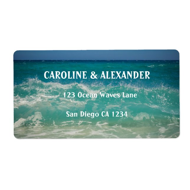 Moderne Hochzeitsfeiern im Sunset Ocean Water Trop (Vorne)