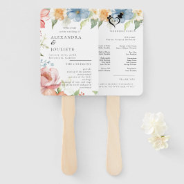 Moderne Hochzeitsförderer mit Foto Fächer