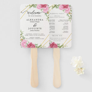 Moderne Hochzeitsförderer mit Foto Fächer