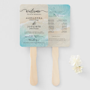 Moderne Hochzeitsförderer mit Foto Fächer