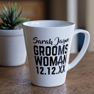 Moderne Hochzeitsgeschenke für die Trauzeugin des Milchtasse
