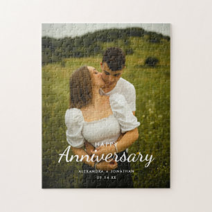 Moderne Hochzeitspaar Herzlichen Glückwunsch zum J