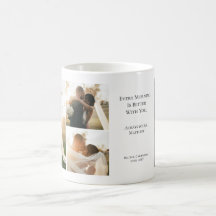 Moderne Hochzeitspaar-Jubiläum 4-Foto-Collage