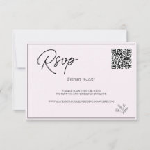 Moderne Hochzeitsseite | UAWG QR-Code.