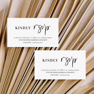 Moderne Hochzeitssonderkarte für UAWG Begleitkarte