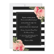 Moderne Hochzeitssuite aus schwarzem und weißem St