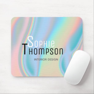Moderne holografische flüssige Marmor Mousepad