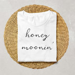 Moderne Honeymoon Vibes Newlywed Verlobung Bridge T-Shirt<br><div class="desc">Moderne Honeymoon Vibes Newlywed Verlobung Bridge T - Shirt</div>