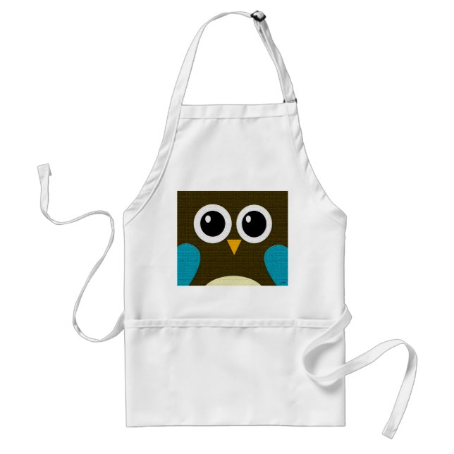 Moderne Hoot Eulen-Schürze Schürze (Vorne)