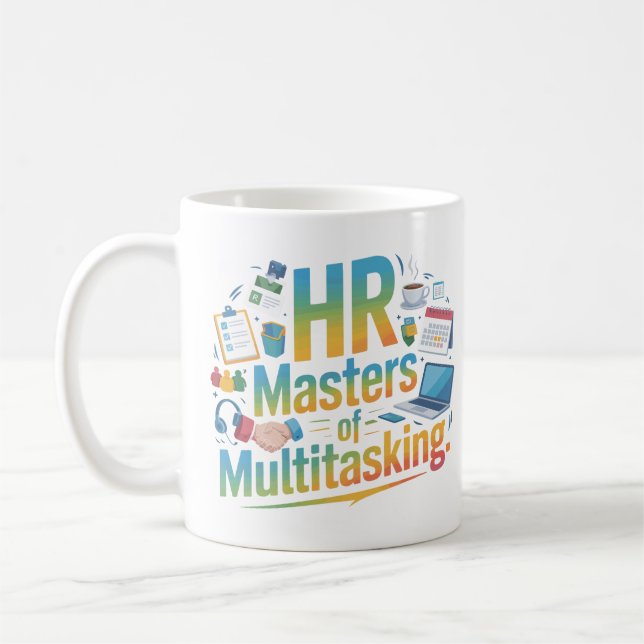 Moderne HR-Meister-Multitasking-Tassendesign Kaffeetasse (Links)