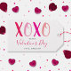 Moderne Hugs & Kisses (XOXO) Valentinstag Geschenkanhänger (Von Creator hochgeladen)