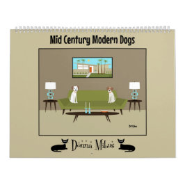 Moderne Hunde aus dem Mittelalter Kalender