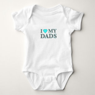 Moderne ich höre meine Vater Baby Strampler