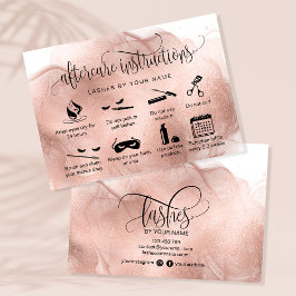 Moderne Icons für die Interfaces der Nachsorgekart Visitenkarte