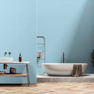 Moderne Icy Blue Schlicht Solid Color Tapete