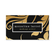 Moderne Imitat-Goldfolie blühen Muster